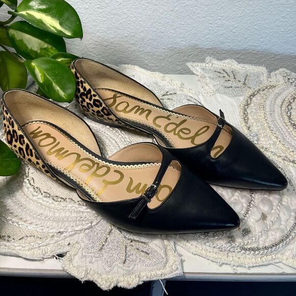 Sam Edelman Shoes - Sam Edelman Rina d'Orsay Genuine Calf Hair Flat